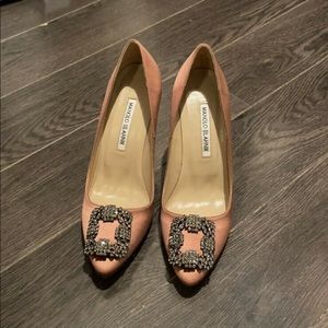 manolo blahnik shoes 38 never worn